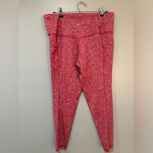 Salutation stash pocket 1x heathered red